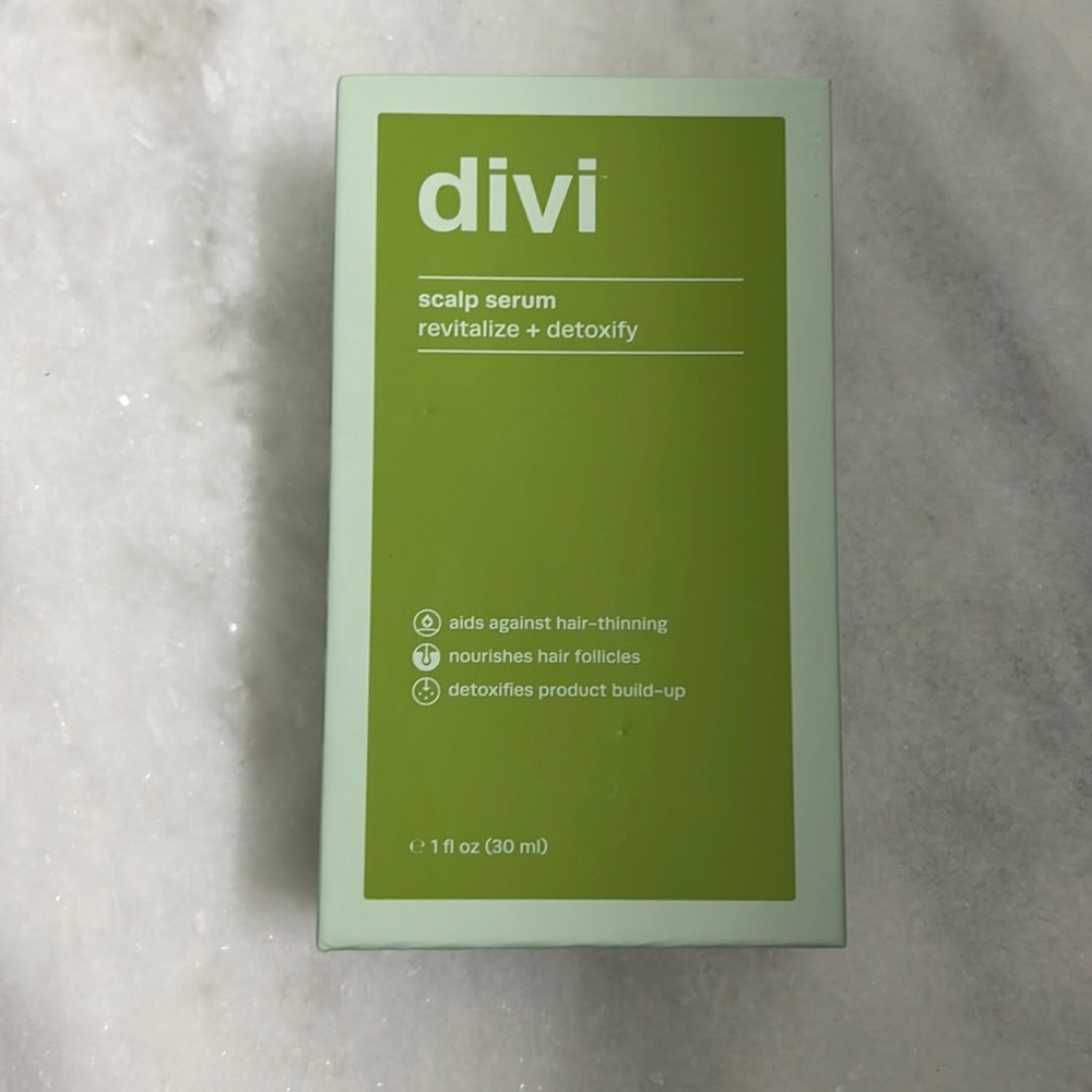 Sealed / never opened Divi scalp serum